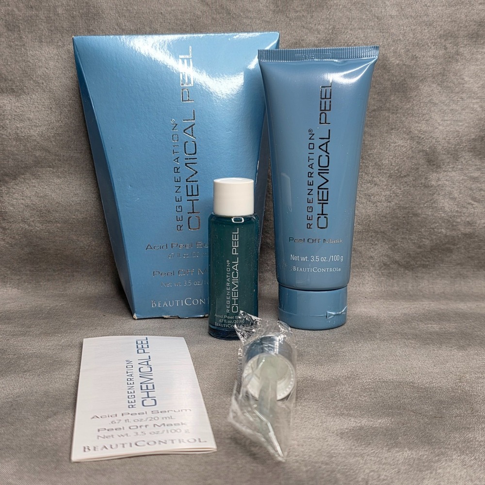 BeautiControl Regeneration Chemical Peel Kit Serum + Peel Off Mask COMPLETE